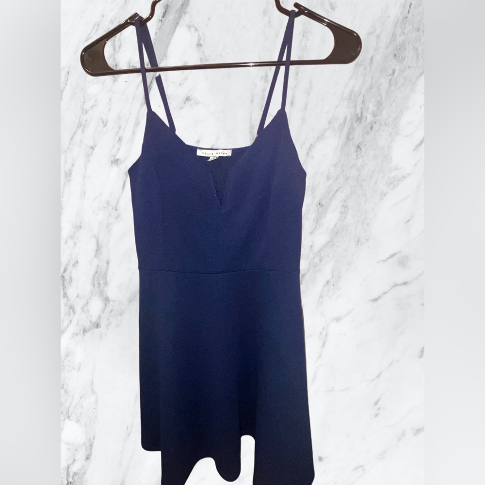 Navy blue dress